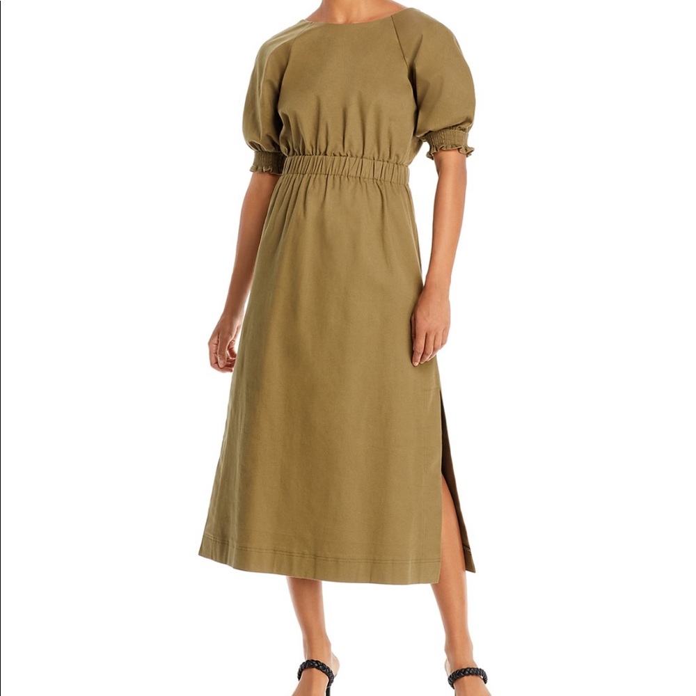 NWOT line and dot rocky midi dress size small